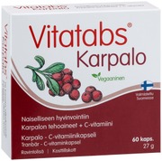 Vitatabs Karpalo Karpalo-C-Vitamiinikapseli 60 Kaps (6428300006289)