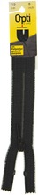 Opti Vetoketju 1755500 Spiraali 15Cm Musta (6428907053082)