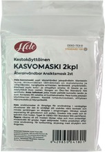 Hele Kestokäyttöinen Kasvomaski 2Kpl (6429830041801)