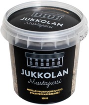 Jukkolan Mustajussi-Mustapippurituorejuusto 100 G (6430011152148)
