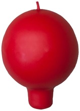 Puttipaja 6X8cm 2Kpl/Pkt Punainen Pallokynttilä (6430013038778)