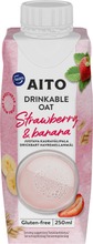 Fazer Aito Gluteeniton Juotava Mansikka-Banaani Kauravälipala 250Ml (6430015533240)