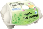 Laitilan Kanatarha Luomukananmunia L6 408G (6430017900057)