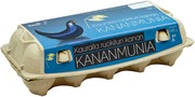 Kanax Suomalaisia Kauralla Ruokittuja Kananmunia M10 580 G (6430017903348)