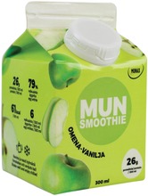 Munsmoothie Omenan Ja Vaniljan Makuinen Välipalajuoma 300Ml (6430017907674)
