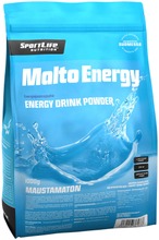 Sportlife Nutrition Malto Energy 1000G Maustamaton Energiajuomajauhe (6430018361673)