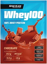 Sportlife Nutrition Whey100 30G Suklaa Heraproteiinijauhe (6430018362335)