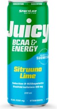 Sportlife Nutrition Juicy Bcaa 330Ml Sitruuna/Lime Hiilihapotettu Virkistysjuoma (6430018362427)