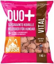 Duo+ Sika-Nauta Täysrehu Koirille 1Kg Pakaste (6430023296380)