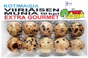 Kotimaisia Viiriäisen Munia 10Kpl 120G (6430024010015)