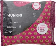 Vuohelan Gluteeniton Munkki 4Kpl 200G, Pakaste (6430024242041)