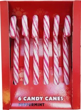 Prix Candy Canes Karkkikeppit Kova Piparminttumakeinen 6 Kpl/Rasia 84G (6430032661506)