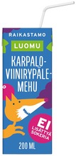 Raikastamo Luomu Rypäle-Karpalopillimehu 200Ml (6430032800516)