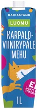 Raikastamo Iso Karpalo-Rypäle Luomumehu 1L (6430032800820)