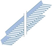 Keraplast Yläliitosprofiili Omega 1,0 M, Pc Kirkas (6430036646110)