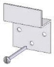 Keraplast Z-Toppari Al. 10Mm Sis. Kiinnitysruuvit (6430036646677)