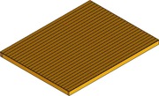 Tarus Valmisterassin Ja Kesäkeittiön P10/A13, Lattiarunko Ja Laudoitus Kyllästetystä Puusta, 4X3 M. Pinta-Ala 12 M², Lisävaruste (6430036648275)