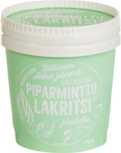 136ml Laktoositon Piparminttujäätelö Lakritsikastikkeella (6430038094278)