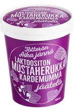 Tötterö 500ml laktoositon kermajäätelö mustaherukka-kardemumma (6430038094469)