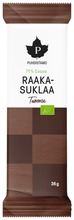 Puhdistamo Luomu Raakasuklaapatukka Tumma 70% 36G (6430039220775)
