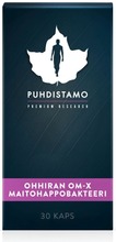 Puhdistamo Premium Researchohhira Om-X Maitohappobakteeri 30 Kaps (6430039220782)