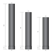 Iki Suora Poistoputki 750, 880, 1000Mm (6430041121817)