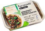 Beanit® + Kastike, Härkäpapusuikaleet Ja Sticky-Kastike 270G (6430043011659)