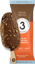 3 Kaverin Jäätelö Jäätelöpuikko Suklaatryffeli 80G (6430048444247)