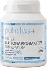 Puhdas+ Vahva Maitohappobakteeri 10 Miljardia 23G/75Kaps (6430050003937)