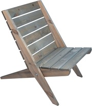 Ecofurn Granny, Mänty Harmaa Öljytty (6430054493512)