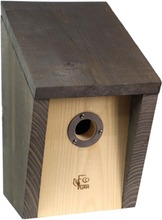 Ecofurn Pönttö 32, Linnunpönttö 32Mm Aukolla, Kallionharmaa (6430054493918)