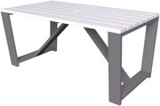 Ecofurn Jussi 160 Pöytä, Mänty Harmaa-Valkoinen Öljytty (6430054494007)