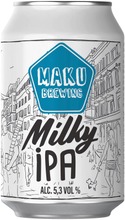 Maku Brewing 5,3% 0.33L Milky Ipa Olut Tlk