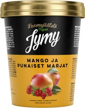 Jymy Luomujäätelö Vegaaninen Mango & Punaiset Marjat 500Ml