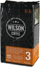 Wilson Coffee 500G 100% Kenyan Arabica Kahvi Keskipaahto Suodatinjauhatus (6430060340008)