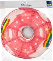 Heat Balloon Riisipaperivarjostin 40Cm Oranssi (6430062133226)