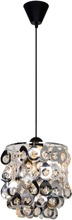 Heat Bauble Musta Riippuvalaisin Ø 25 Cm Kattokoukkukiinnitys Ja Pistotulppa (6430062135718)