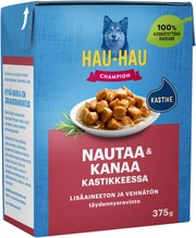 Hau-Hau Champion Liha-Kanapalat Kastikkeessa 375 G (6430062465846)