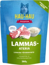 Hau-Hau Champion Lammasateria Täysravinto 260 G (6430062465914)