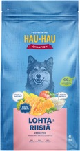 Hau-Hau Champion Lohta Ja Riisiä Täysravinto Aikuisille Koirille 6 Kg