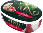 Aino Kermajäätelö Kotipakkaus Wanhan Ajan Vanilja & Mansikka 526G/0,9L (6430064400647)