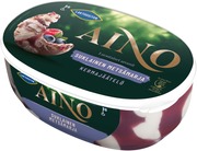 Aino Laktoositon Kermajäätelö Kotipakkaus Suklainen Metsämarja 520G/0,9L (6430064400814)