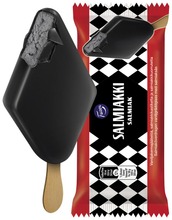 Fazer Kermajäätelöpuikko Salmiakki 72G/1.1Dl (6430064401958)