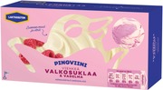 Pingviini Laktoositon Kermajäätelö Kotipakkaus Valkosuklaa-Vadelma 525G/1L (6430064404522)
