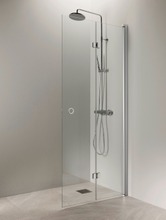 Vihtan Suihkuseinä Puro 5 Taittuva 70 Cm Kirkas (6430066841691)