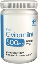 Vire C-Vitamiinivalmiste C-Vitamiini 500 Mg 90 Tablettia / 52 G (6430067845117)
