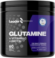 Leader Performance L-Glutamiini   C-Vitamiini  Biotiini Urheilujuomajauhe 300 G.
Ravintolisä.