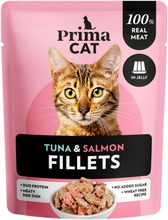 Primacat Fillets Tonnikalaa Ja Lohta Hyytelössä 50 G (6430069581235)