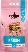 Primacat Fresh Unscented Kissanhiekka Valkoinen 5 L (6430069584441)