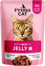 Primacat Classic Nautaa Kastikkeessa 85 G (6430069586575)